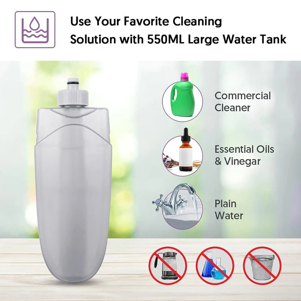 360° Healthy Spray Mop with Microfiber Cleaning Pad, Integrated Water Spray, Reusable Washable Pad for Floor Cleaning in Home & Office